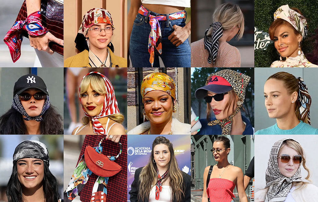 WOMEN’S CELEBRITY SCARF TRENDS 2025