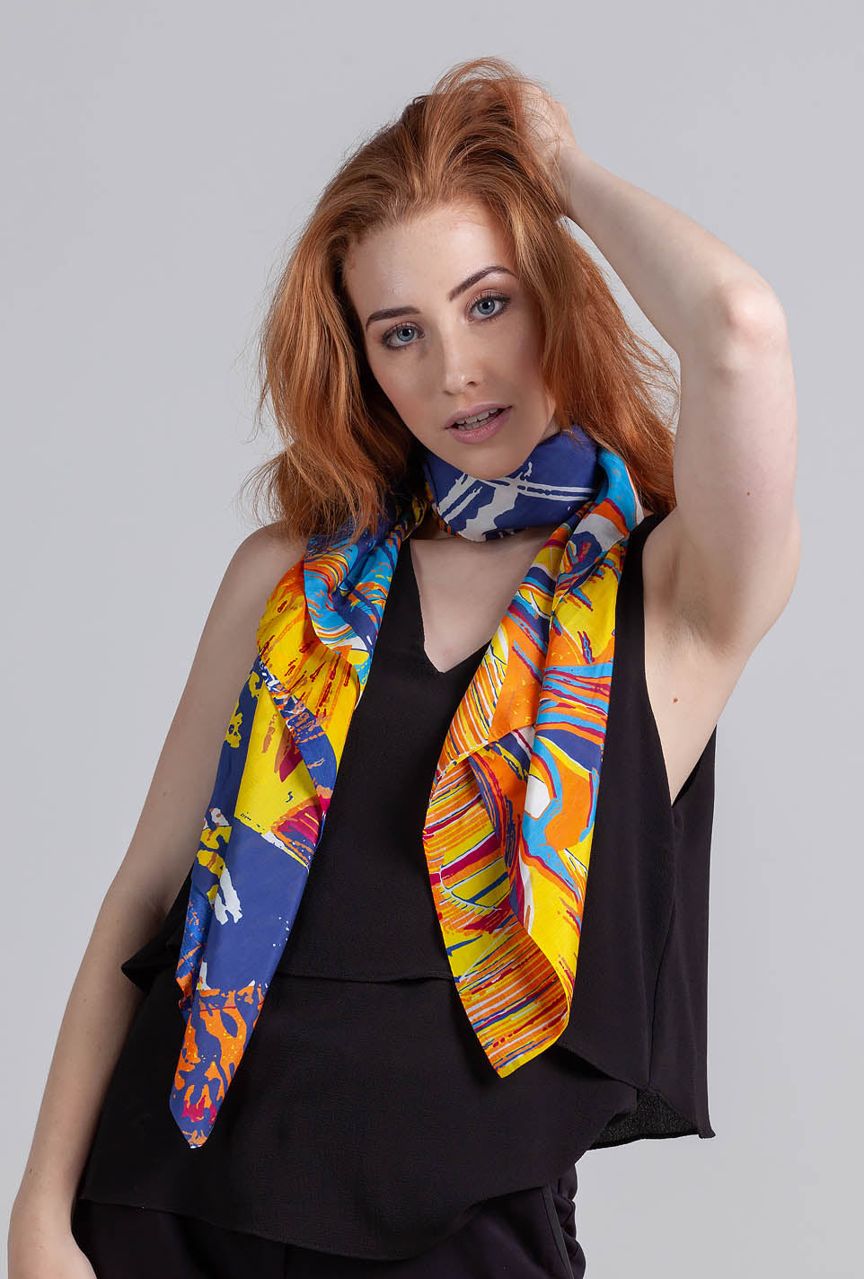 Lila and Me Spellbound Glare scarf shop online.