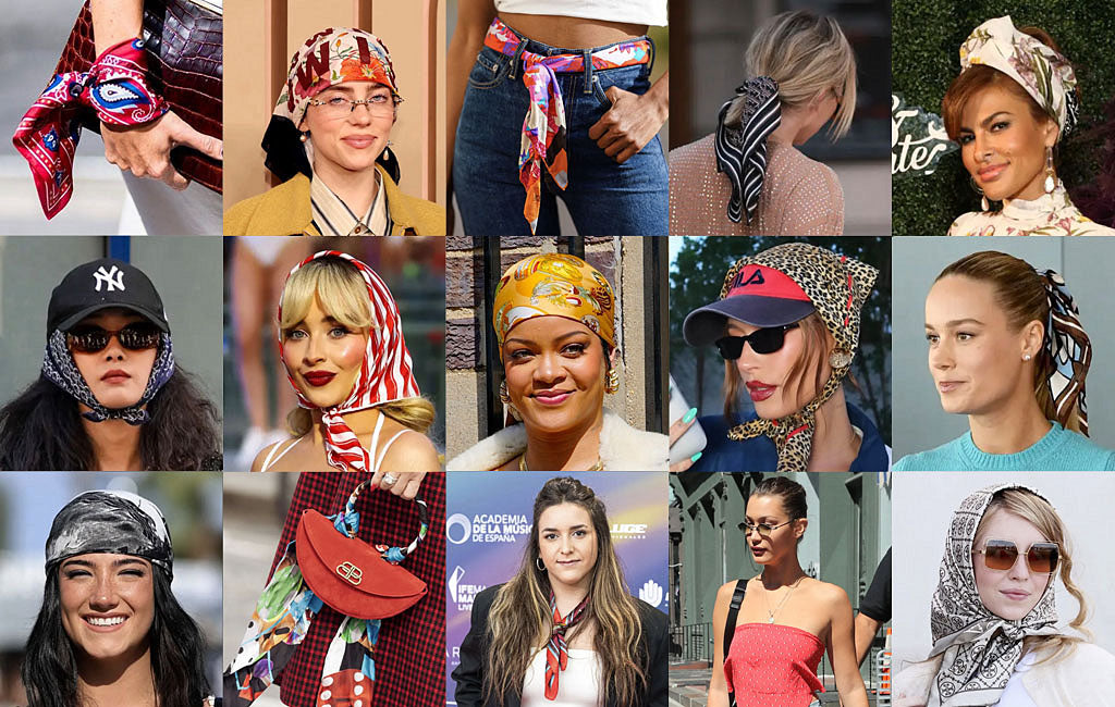 WOMEN’S CELEBRITY SCARF TRENDS 2024