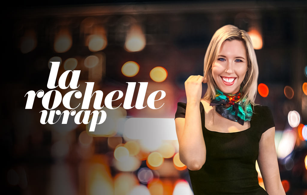 HOW TO TIE A SCARF - LA ROCHELLE WRAP
