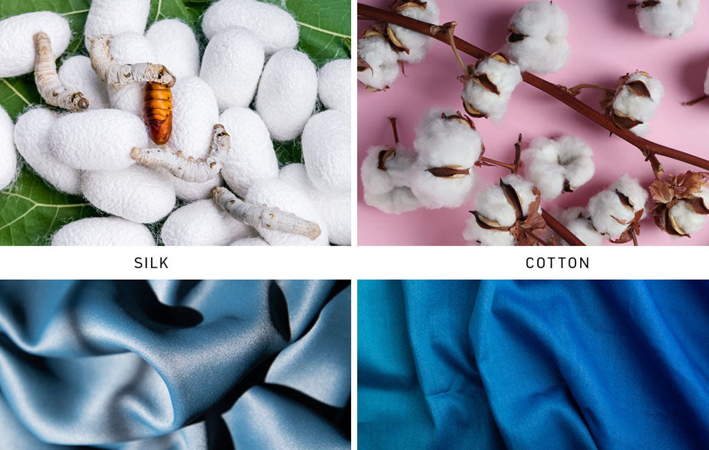 SILK vs COTTON: UNDERSTANDING THE DIFFERENCES AND BENEFITS