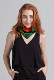 Lila and Me Festive Treats Scarf. Affordable luxury scarves for women.