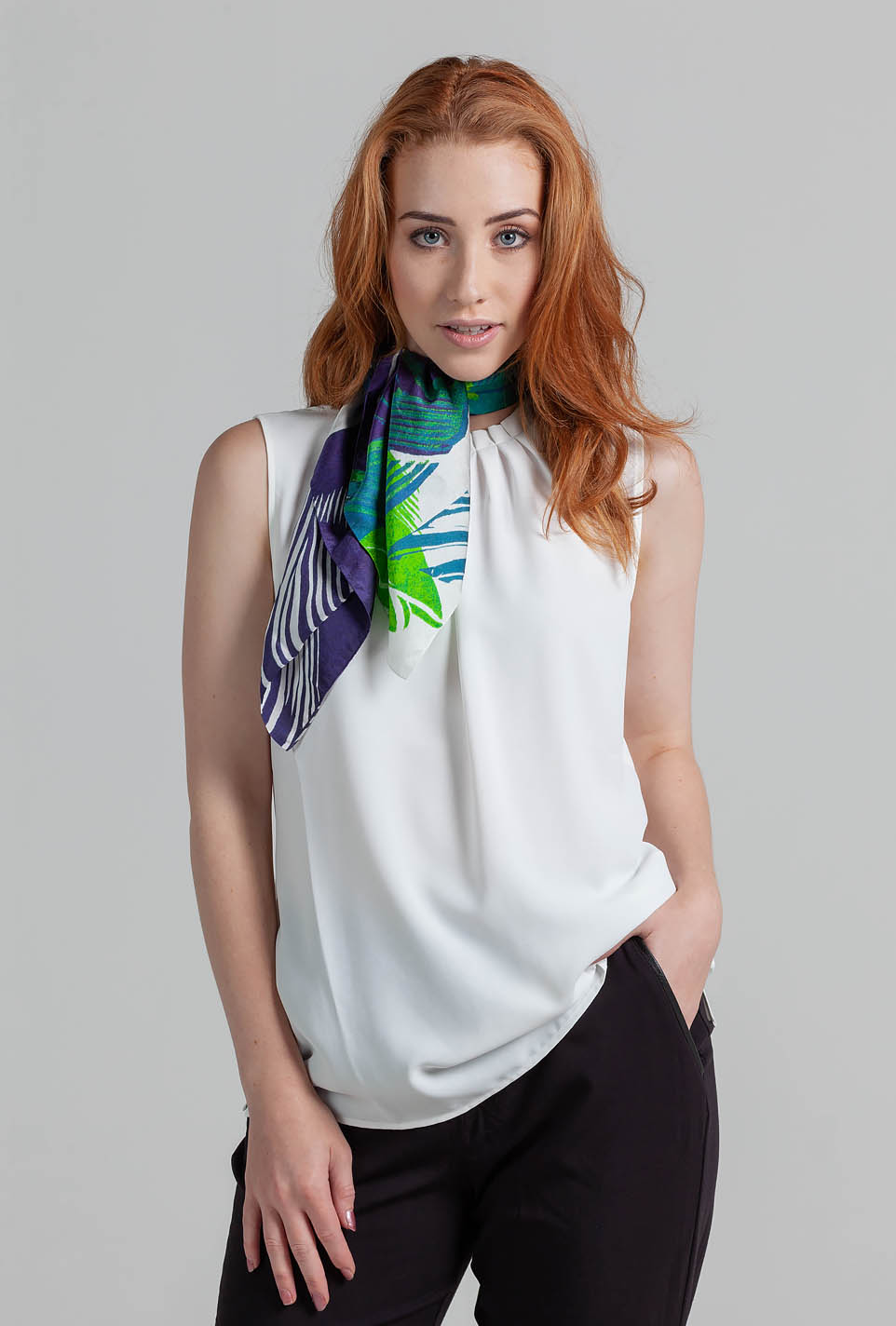 Buy Garden Lady Silk Scarf online Australia - LILA AND ME – Lila and Me