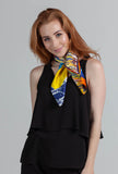 SPELLBOUND GLARE SILK SCARF