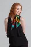 Lila and Me The Vineyard silk scarf shop online.